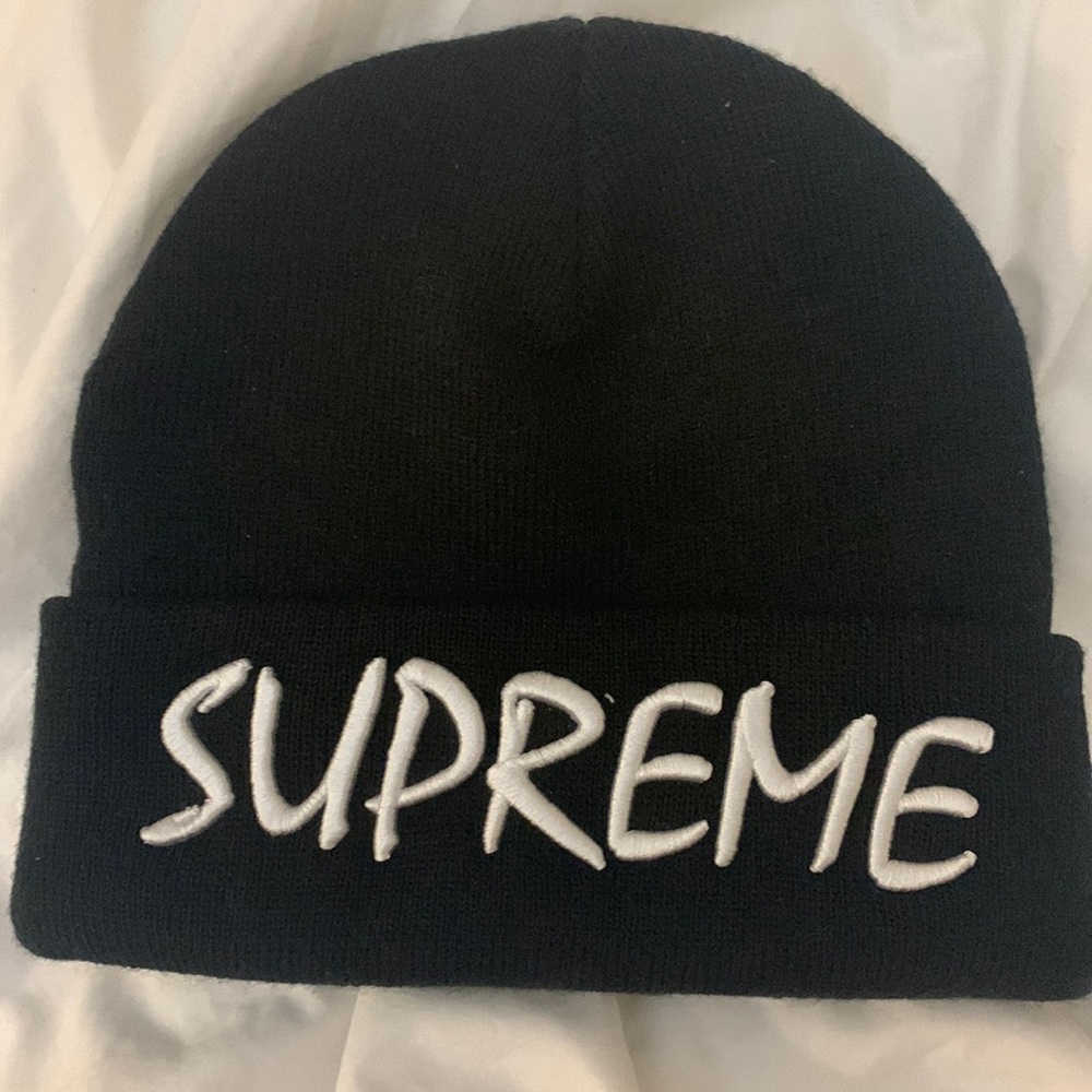 Supreme FTP beanie, black